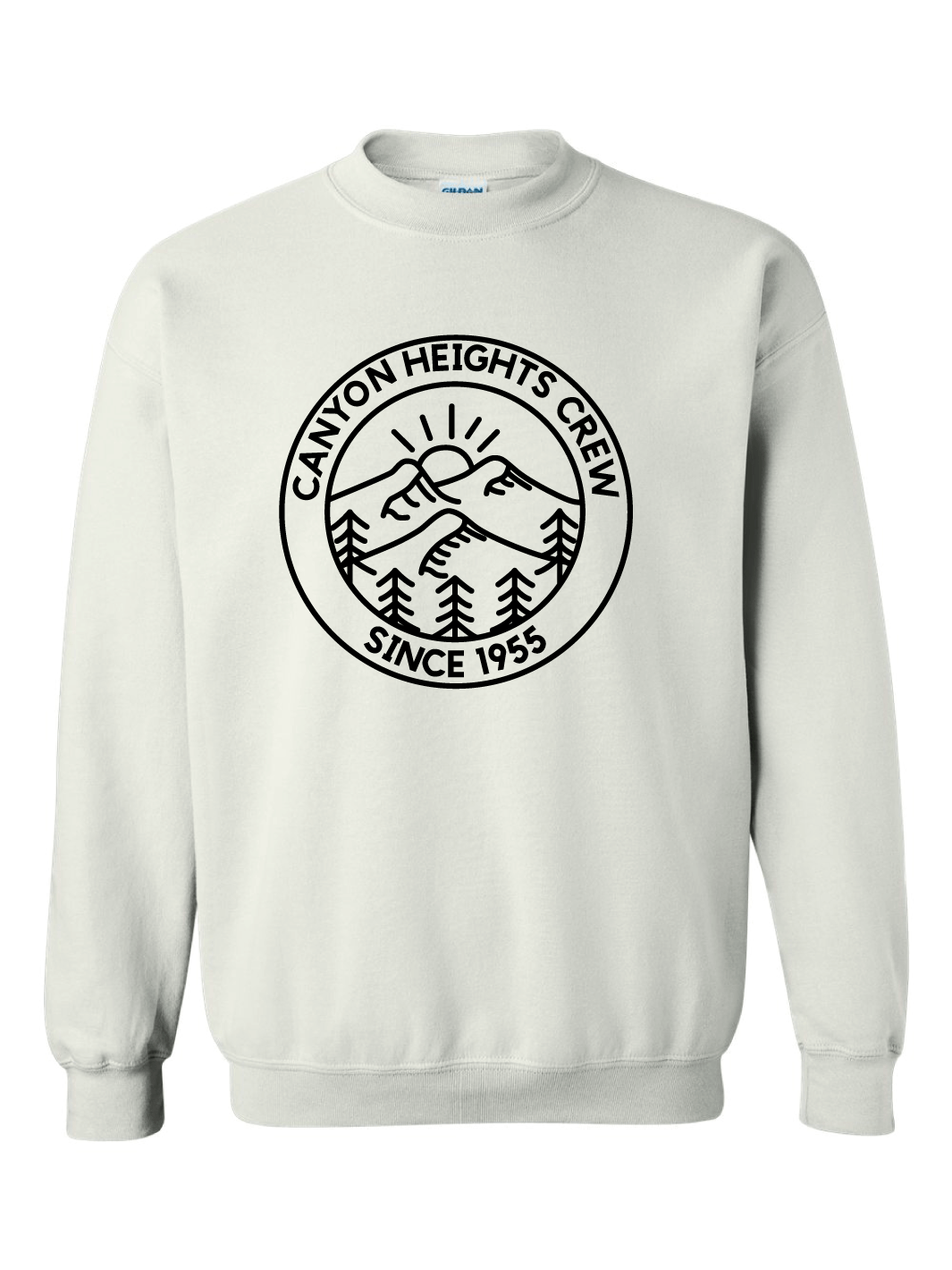 Canyon Heights Elementary Staff | Gildan Heavy Blend Crewneck Sweatshirt (Front Logo) - Oddball Workshop
