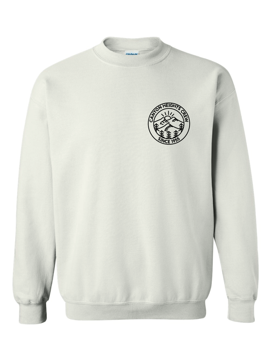 Canyon Heights Elementary Staff | Gildan Heavy Blend Crewneck Sweatshirt (Left Chest Logo) - Oddball Workshop