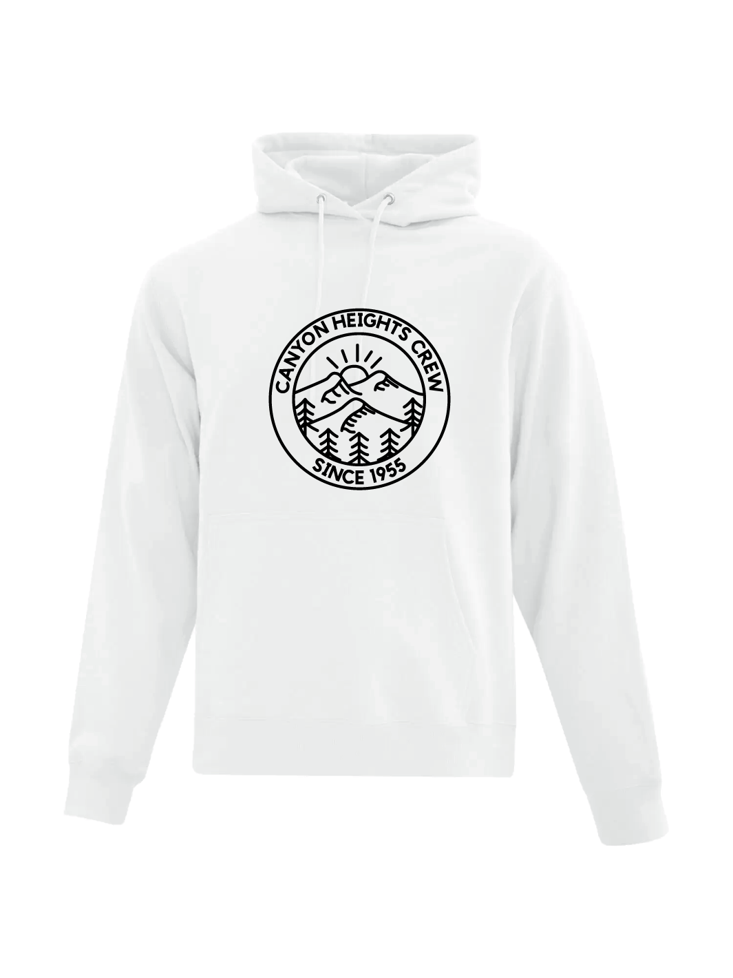 Canyon Heights Elementary Staff | Gildan Heavy Blend Hooded Sweatshirt (Front Logo) - Oddball Workshop