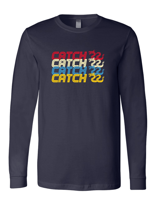 Catch 22 Dragon Boat | Unisex Retro Long Sleeve T-shirt - Oddball Workshop