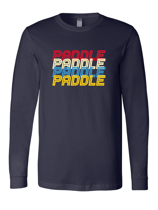 Catch 22 Dragon Boat | Unisex Retro Paddle Long Sleeve T-shirt - Oddball Workshop