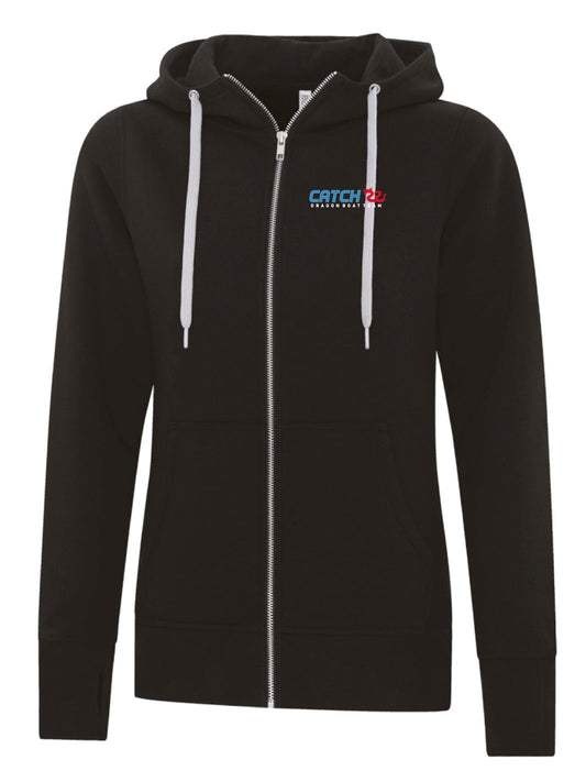 Catch 22 Dragon Boat | Women's Full Zip Hoodie - Oddball Workshop