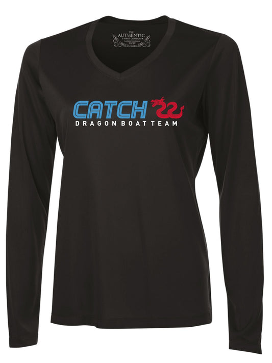 Catch 22 Dragon Boat | Women's Technical Long Sleeve T-Shirt - Oddball Workshop