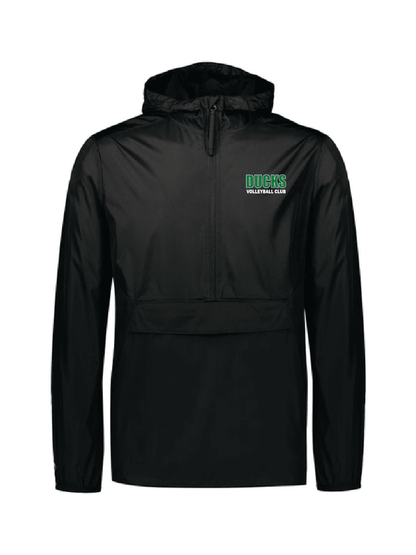 Ducks Beach Volleyball | Adult Rain Pullover - Oddball Workshop