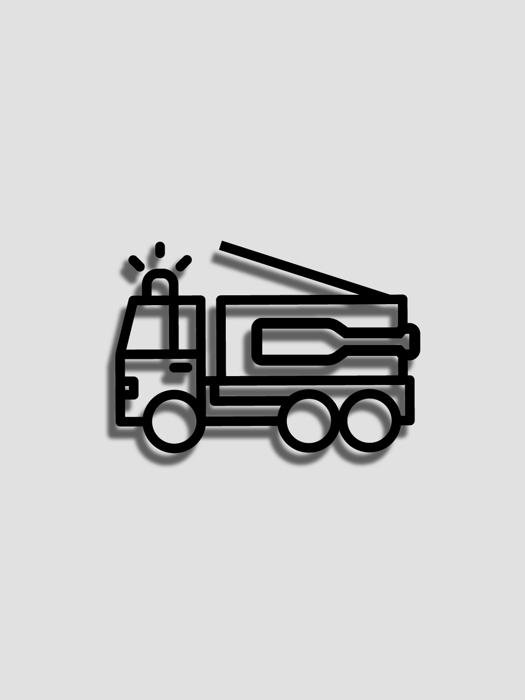 FireTruck Dragon Boat | Truck Sticker - Oddball Workshop