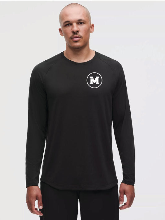 Mississauga Canoe Club | Lululemon Men's License to Train Long Sleeve Shirt - Oddball Workshop