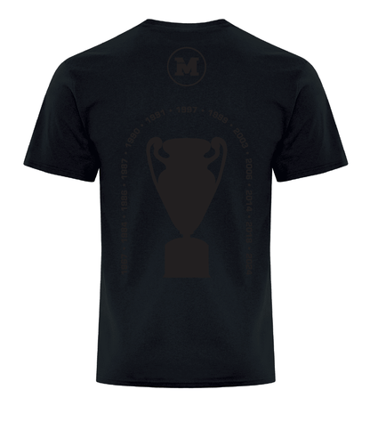Mississauga Canoe Club | THE BLACK Unisex Dyed Heavyweight T-Shirt - Oddball Workshop