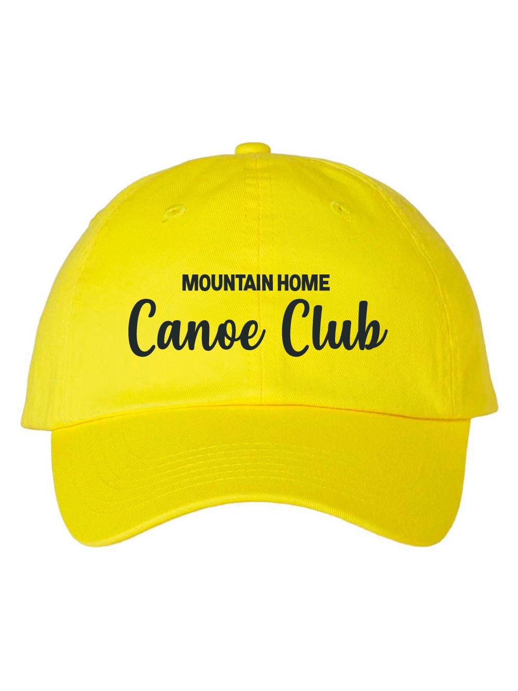 Mountain Home Canoe Club | Adult Bio Washed Classic Dad's Cap - Oddball Workshop
