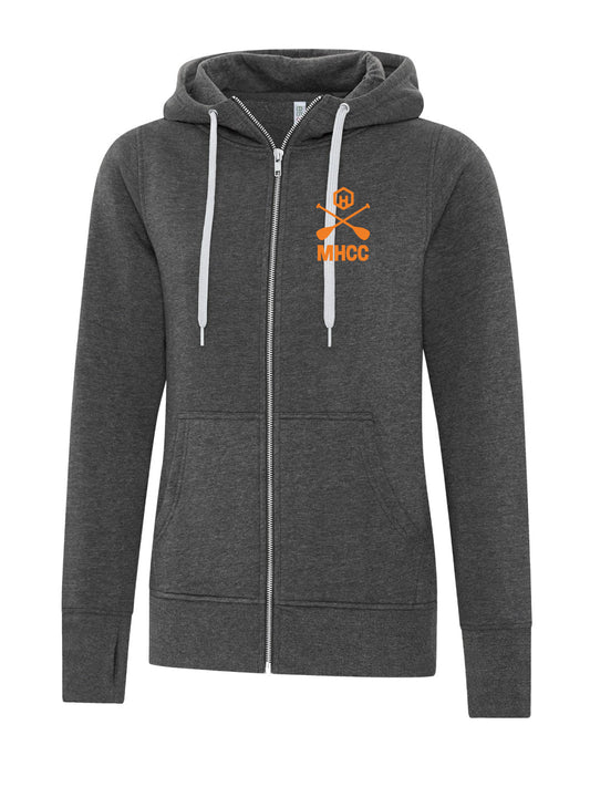 Mountain Home Canoe Club | Atc Esactive Core Full Zip Hooded Ladies Sweatshirt - Oddball Workshop