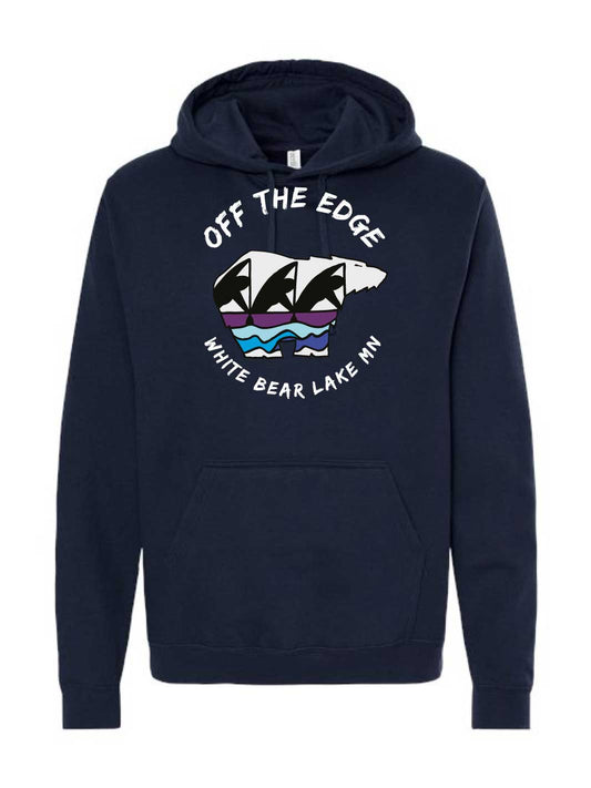 Off The Edge Dragon Boat | Unisex Pullover Hoodie - Oddball Workshop