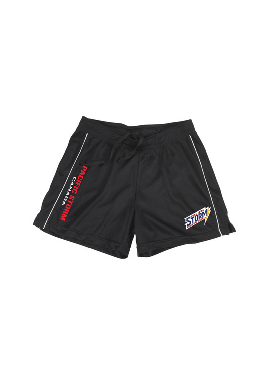 Pacific Storm | Ladies Biz Cool Shorts - Oddball Workshop