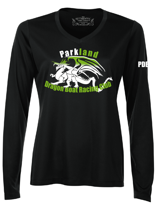 Parkland Dragon Boat | Women's Warm Up Long Sleeve T-Shirt - Oddball Workshop