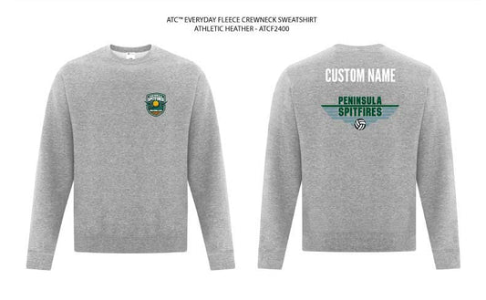 Peninsula Spitfires Volleyball Club | Sweatshirt - Oddball Workshop