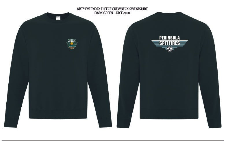 Peninsula Spitfires Volleyball Club | Sweatshirt - Oddball Workshop
