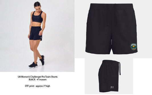 Peninsula Spitfires Volleyball Club | UA Women's Challenger Team Pro Shorts - Oddball Workshop