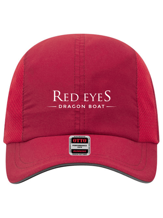 Red Eyes | Reflective 6 Panel Running Cap - Oddball Workshop