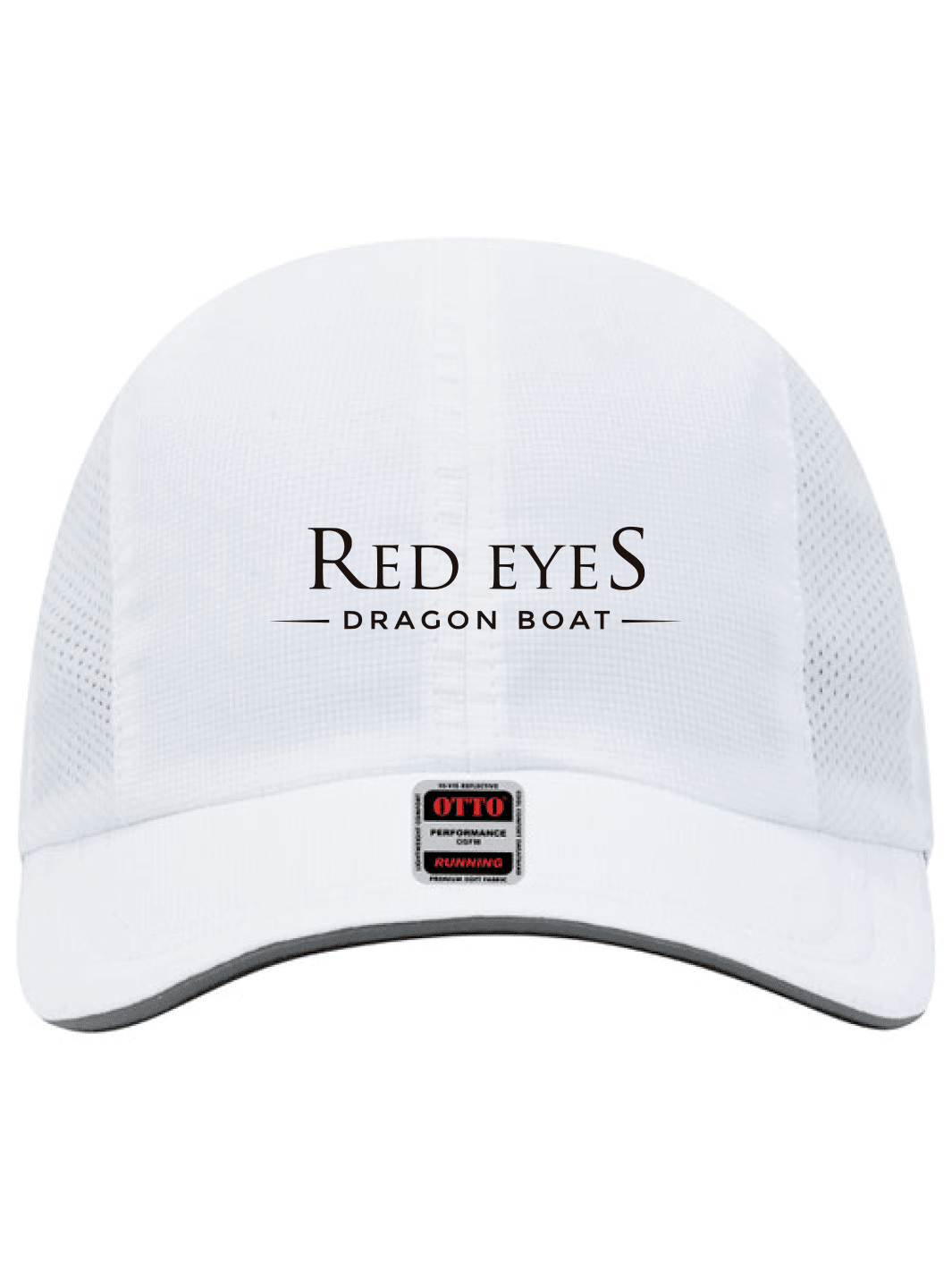Red Eyes | Reflective 6 Panel Running Cap - Oddball Workshop