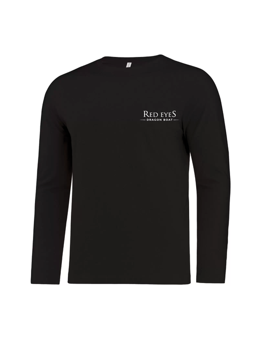 Red Eyes | Unisex Long Sleeve T-Shirt (Front & Back) - Oddball Workshop