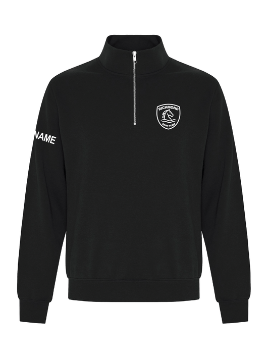 RHS Swim Team | Fleece 1/4 Zip Sweatshirt - Oddball Workshop