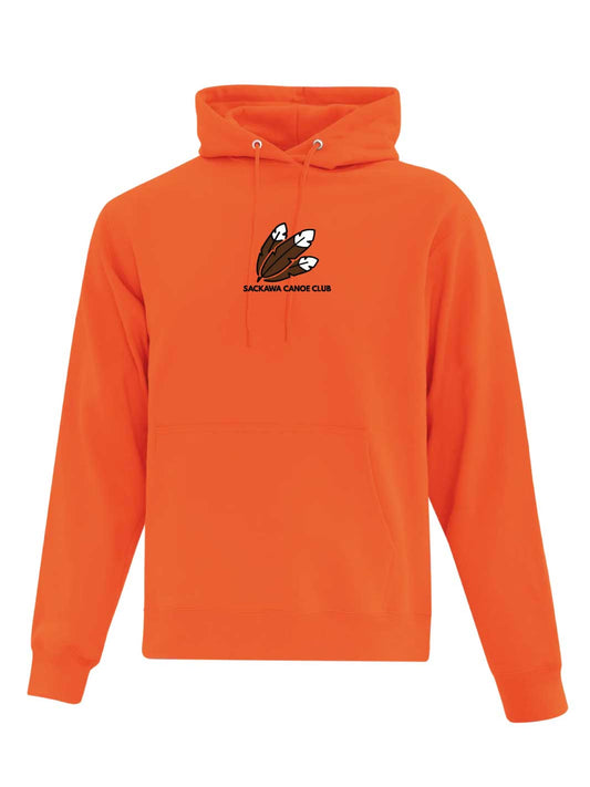 Sackawa Canoe Club | Hoodie designed by athlete Cadence Whynacht - Oddball Workshop