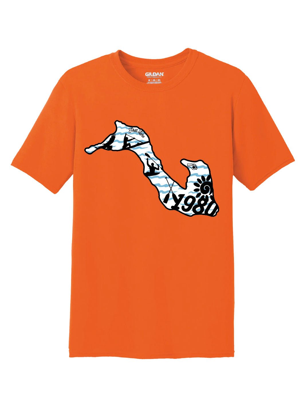 Sackawa Canoe Club | Short Sleeve Tech Shirt (Gildan) - Oddball Workshop