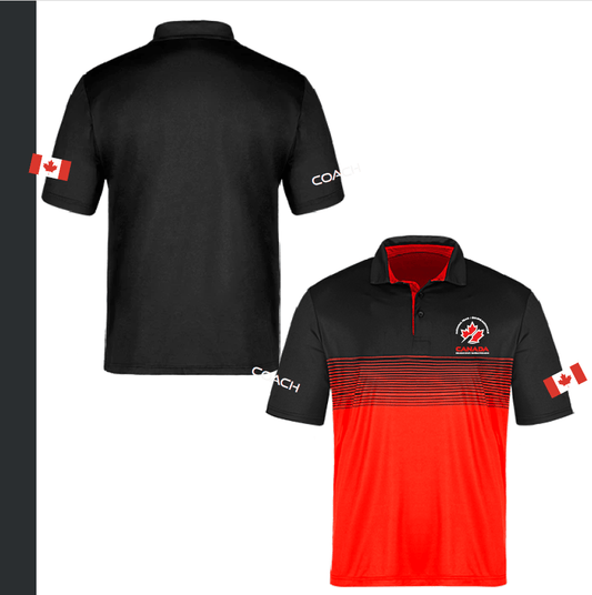 Team Canada Coach | Ralph Men's Printed Polo - Oddball Workshop