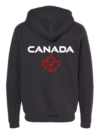 Team Canada Dragon Boat Supporters | Unisex Zipper Fleece Hoodie - Oddball Workshop