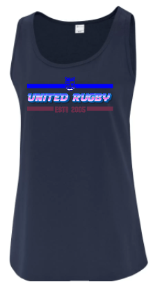United Rugby | Women's Cotton Tank Top (UR logo) - Oddball Workshop