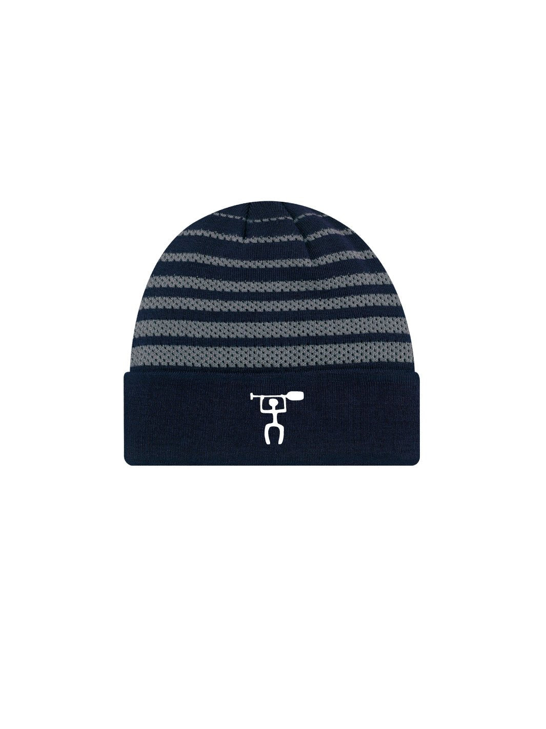 US Navy Dragon Boat Team | Mesh Stripe Knit Cap (Paddleman Logo) - Oddball Workshop