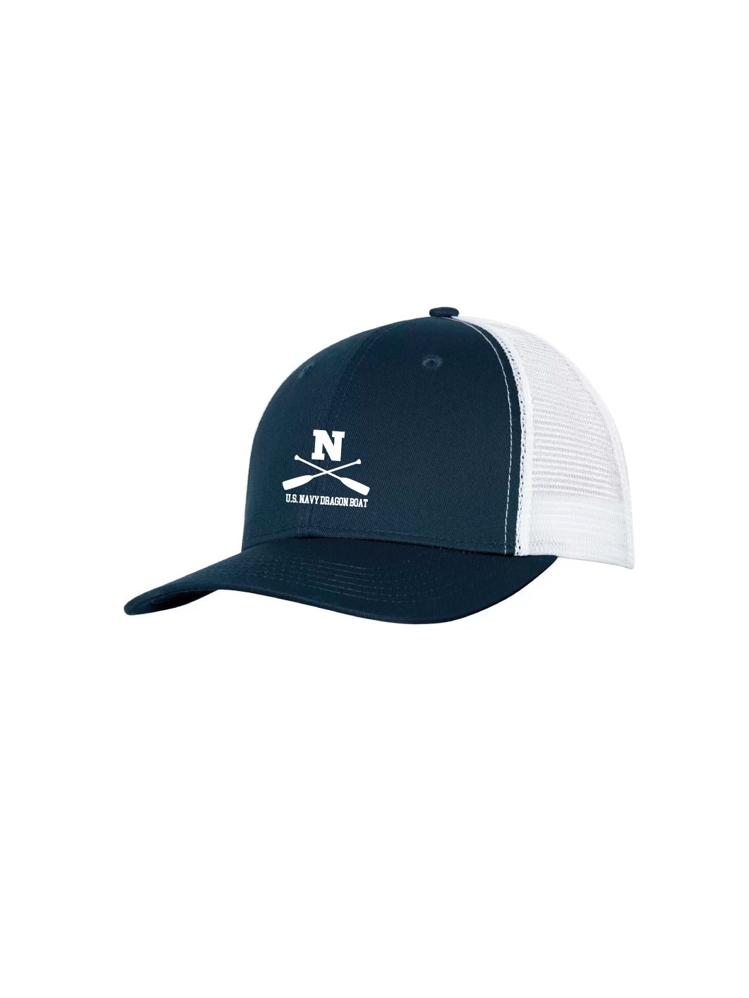 US Navy Dragon Boat Team | Snapback Trucker Cap (Full Logo) - Oddball Workshop