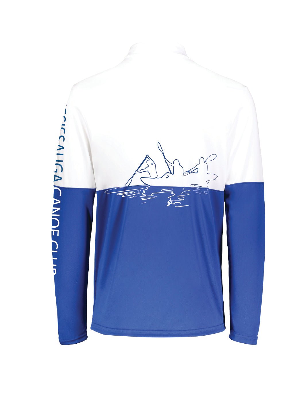 Mississauga Canoe Club | Unisex Adult 1/4 Zip Pullover Design 1 - Oddball Workshop
