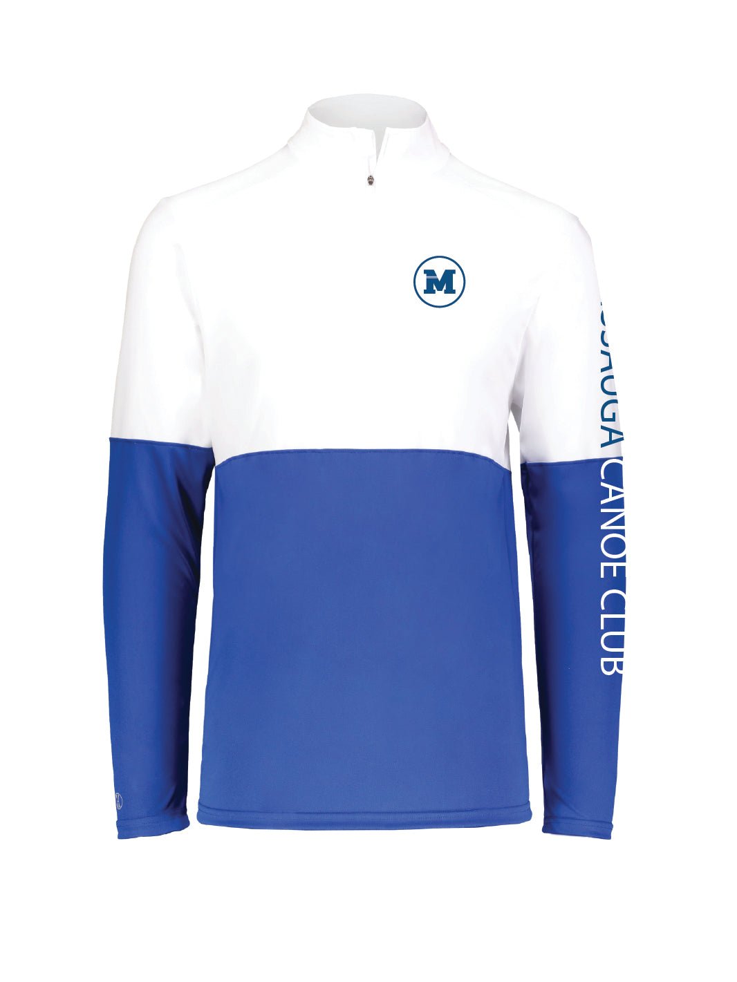 Mississauga Canoe Club | Unisex Adult 1/4 Zip Pullover Design 1 - Oddball Workshop