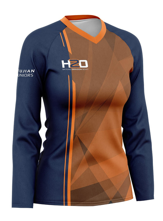 Fujian H2O Women's Athletic Jersey Long Sleeve - Oddball Workshop