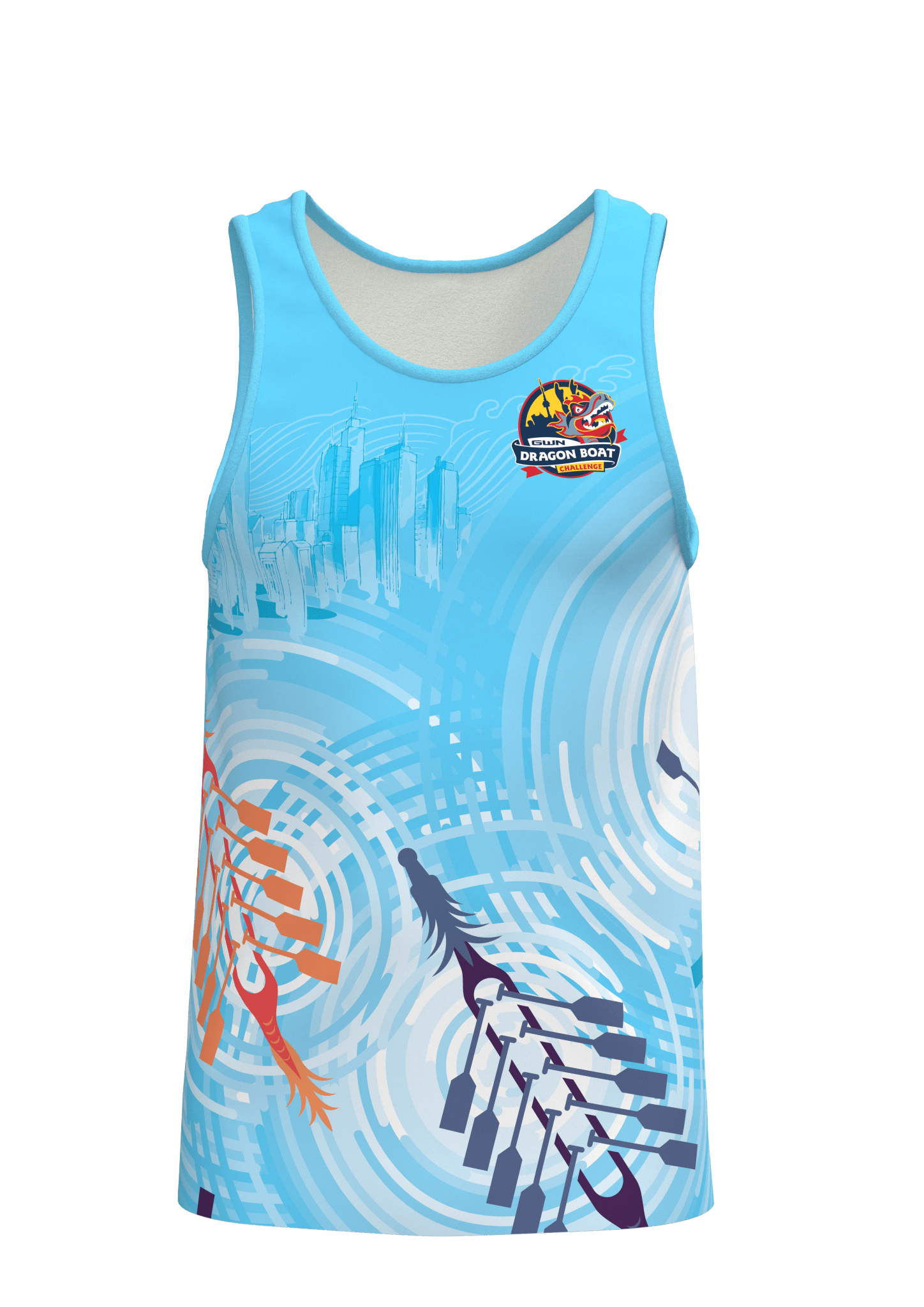 GWN Dragonboat Challenge 2023 Men's Tank - Oddball Workshop