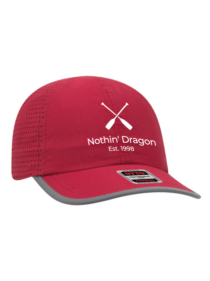 Nothin Dragon Reflective 6 - Panel Running Hat - Oddball Workshop