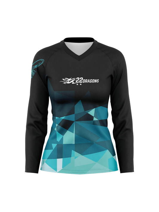 Juniors H2O Women's Athletic Jersey Long Sleeve - Oddball Workshop