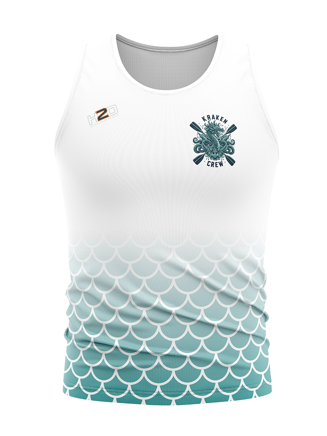 Kraken Crew Men's H2O Athletic Tank Top - Oddball Workshop