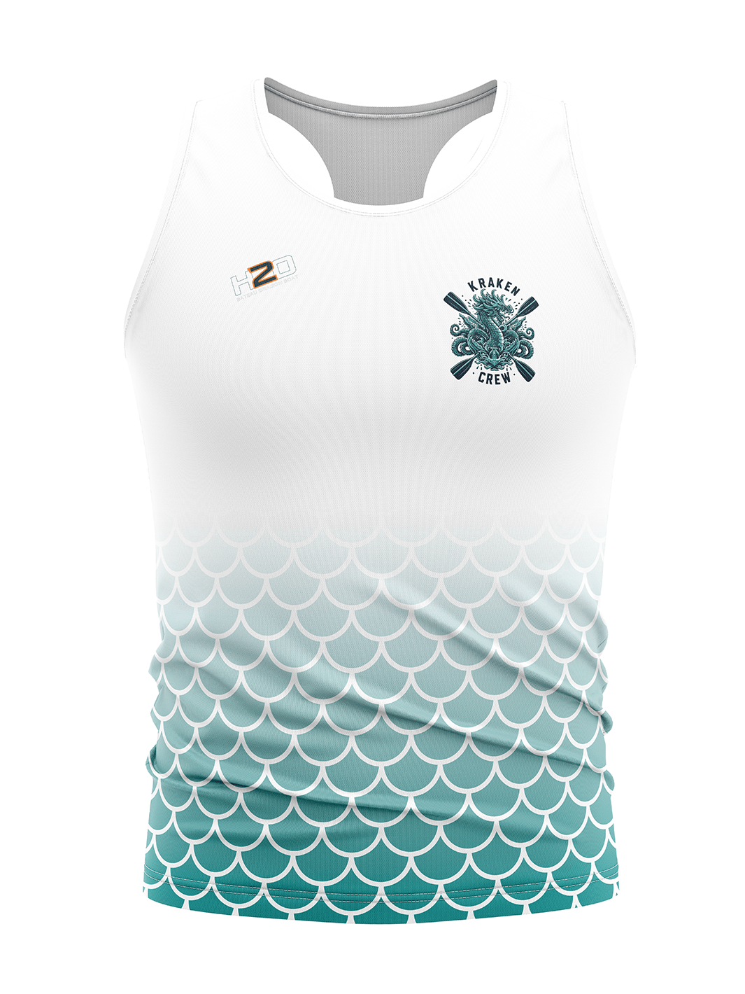 Kraken Crew Men's H2O Racer Tank Top - Oddball Workshop