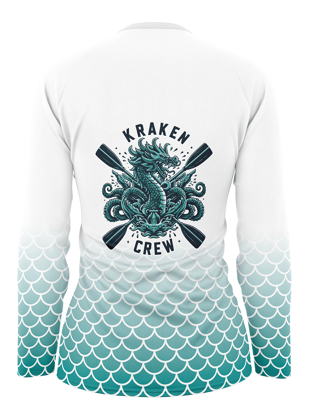 Kraken Crew Women's H2O Athletic Jersey Long Sleeve - Oddball Workshop