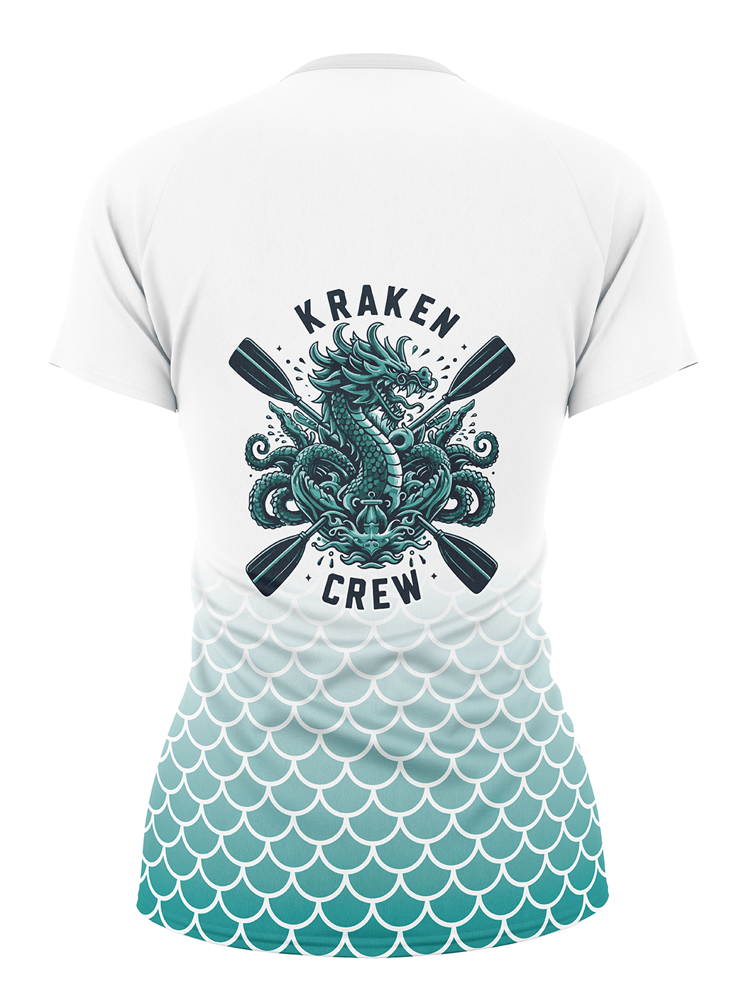 Kraken Crew Women's H2O Athletic Jersey Short Sleeve - Oddball Workshop