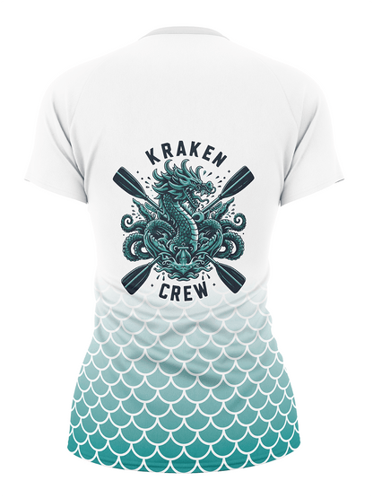 Kraken Crew Women's H2O Athletic Jersey Short Sleeve - Oddball Workshop