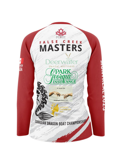 FCM Women's Sponsor Athletic Jersey Long Sleeve - Oddball Workshop