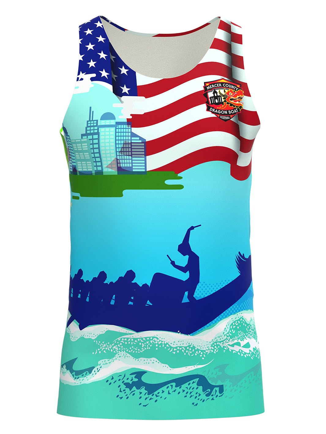 Mercer County DBF 2023 Men's Tank Top - Oddball Workshop