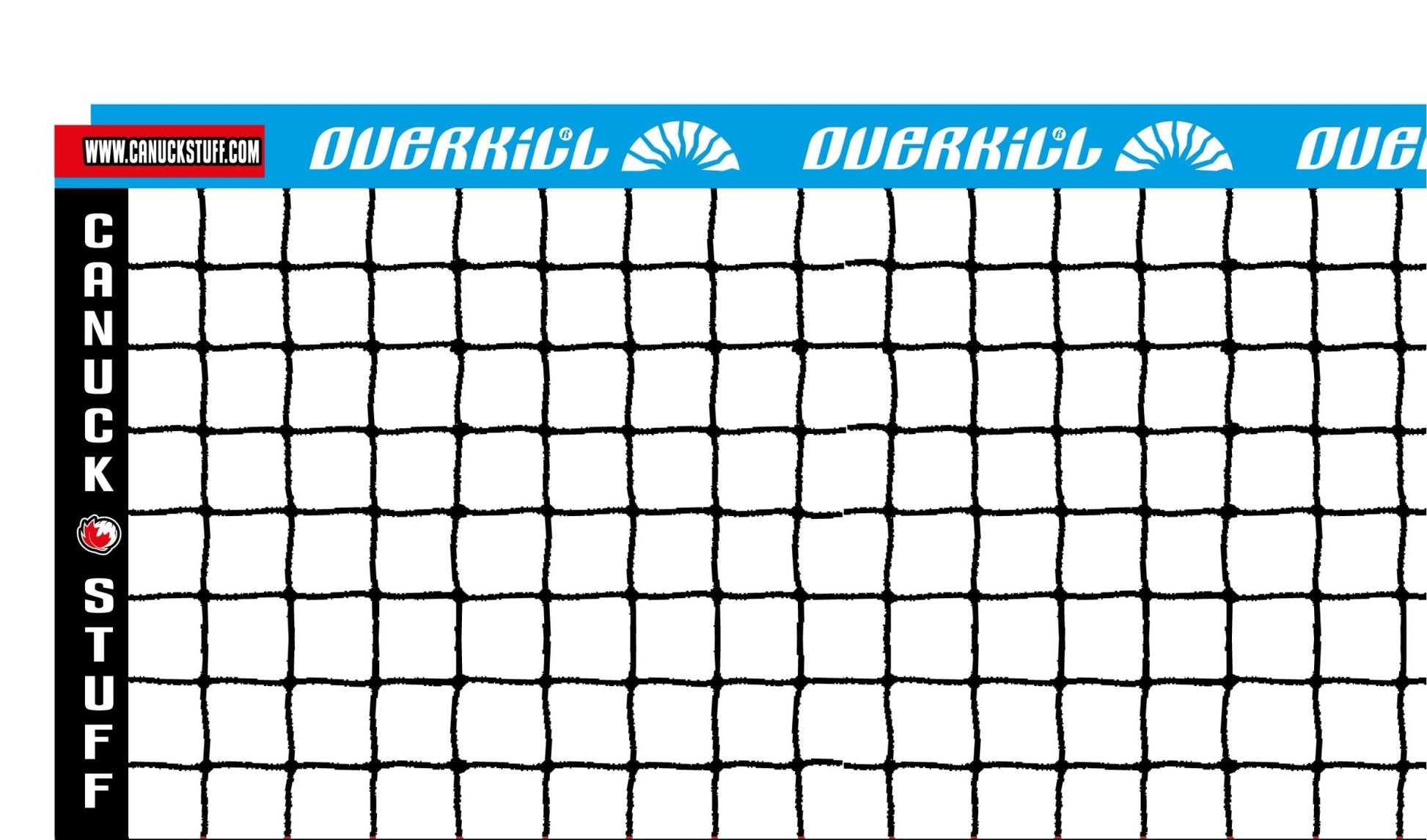 Overkill Beach Volleyball Net (ROPE BOTTOM) - Oddball Workshop