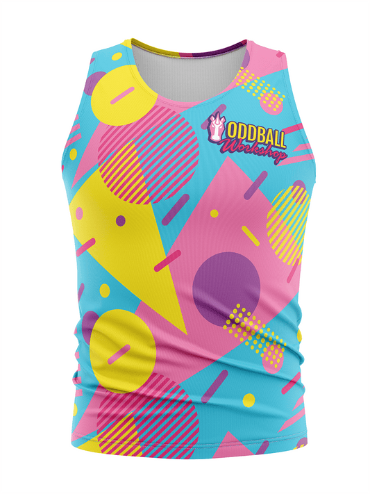 Oddball 80s H2O Men's Athletic Tank Top - Oddball Workshop