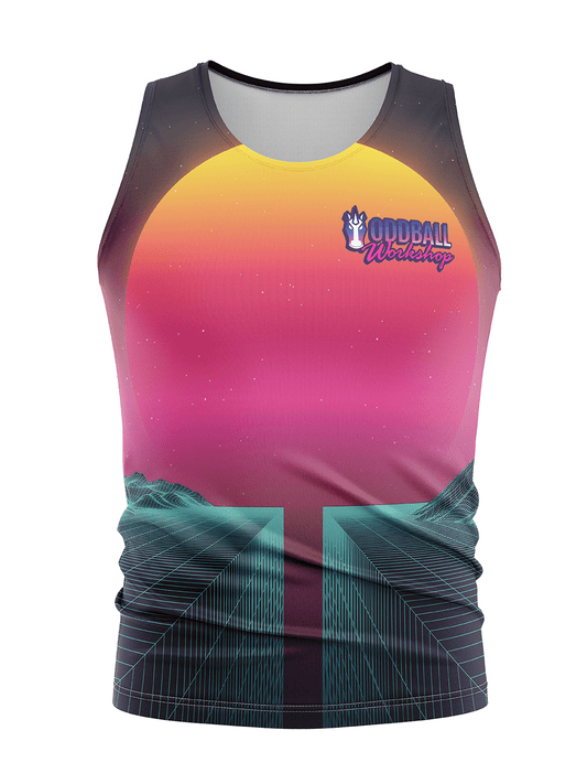 Oddball VideoGame H2O Men's Athletic Tank Top - Oddball Workshop