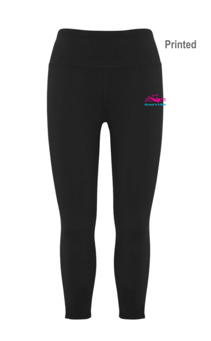AIAB Women's Performance Flex 3/4 Leggings - Oddball Workshop