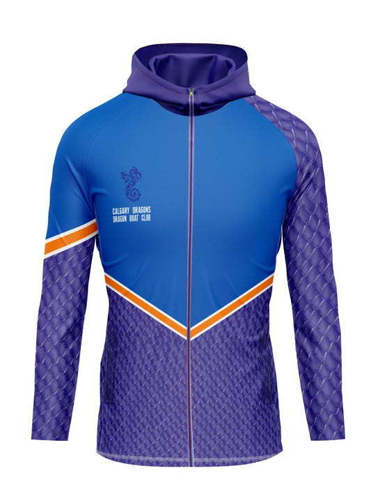 Calgary Flying Dragon Women's Cascade Lt Wt Jacket Hooded - Oddball Workshop