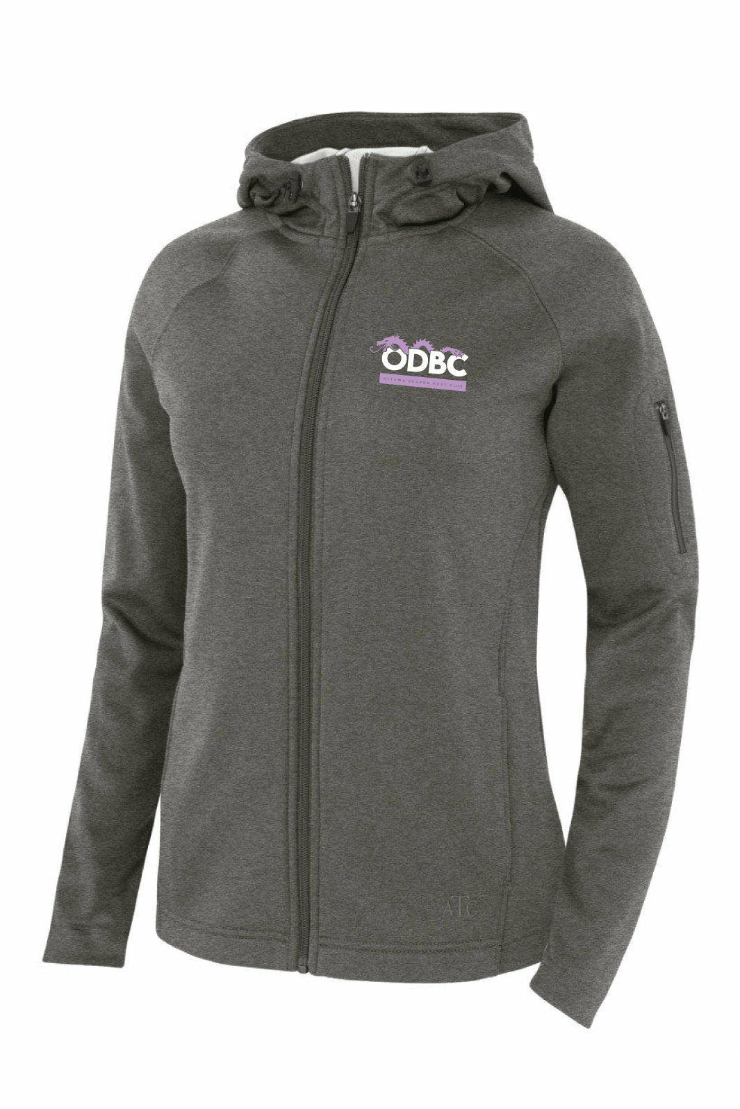 ODBC Women's PTech Fleece Hooded Ladies' Jacket (Dracona) - Oddball Workshop