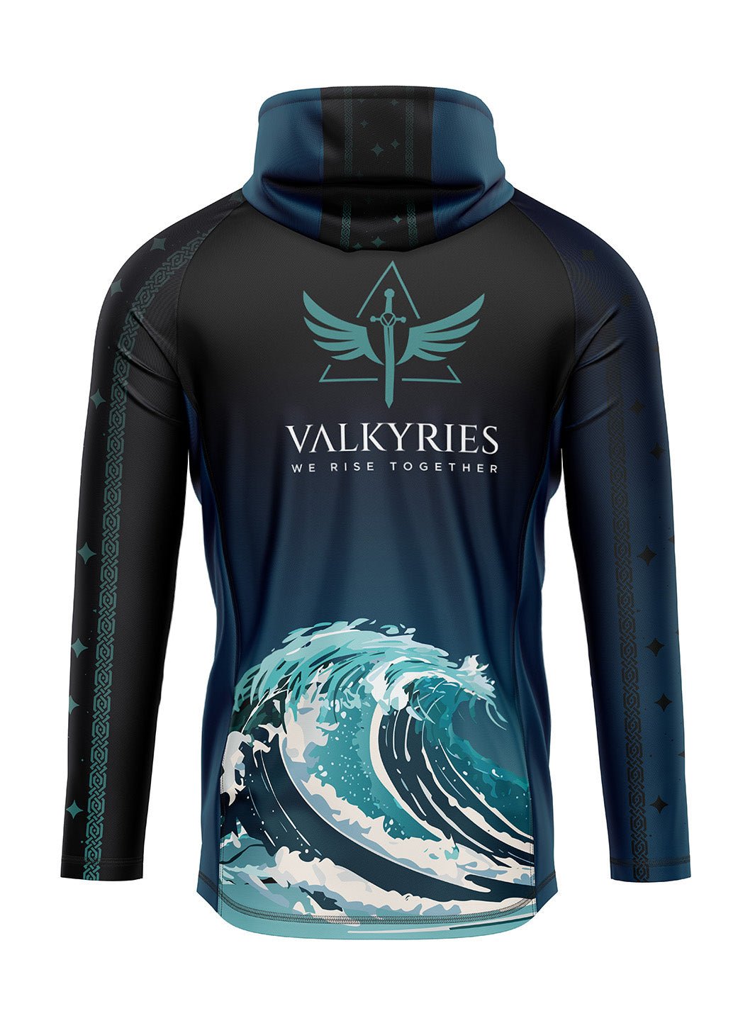 The Valkyries W Hooded Cascade Lightweight Jacket - Oddball Workshop